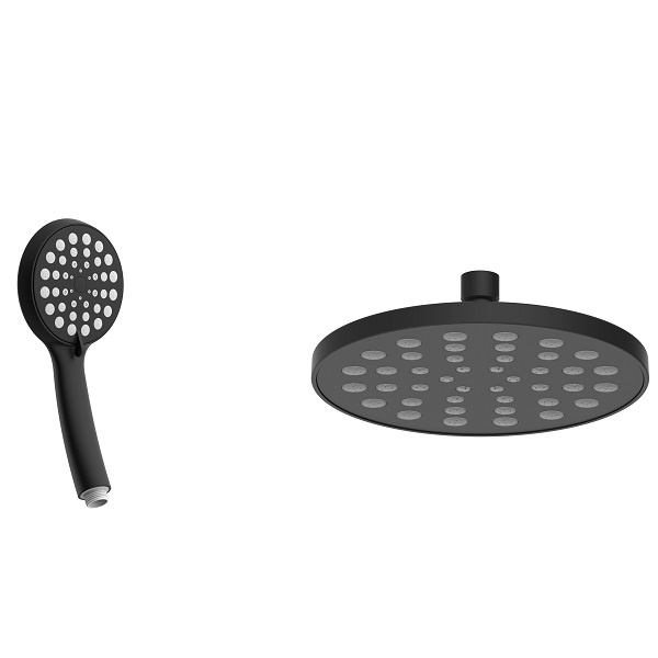 Transformați dușul într-o experiență de tip spa cu o gură de duș luxoasă și un comb deținut manual