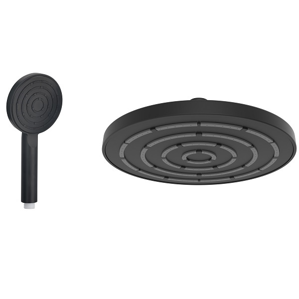 Obțineți cel mai bun din ambele lumi cu o gură de duș duală și un design deținut manual