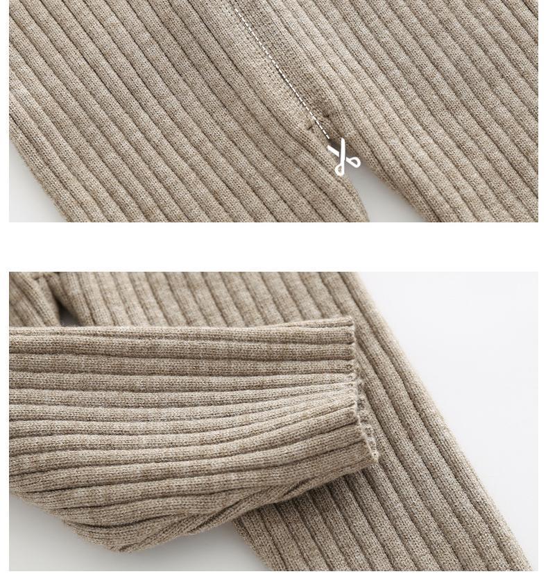 custom knitted baby boys' clothing 3pcs sets for babies sweater newborn winter designers knitwear clothes baby onesie set factory