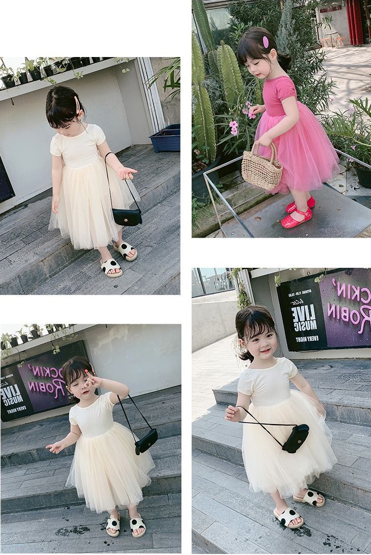 Green Horizon Summer Baby Clothes Tutu Party Skirts Toddler Girls Dresses Kids Clothing Ballet Princess Girl Lace Dress factory