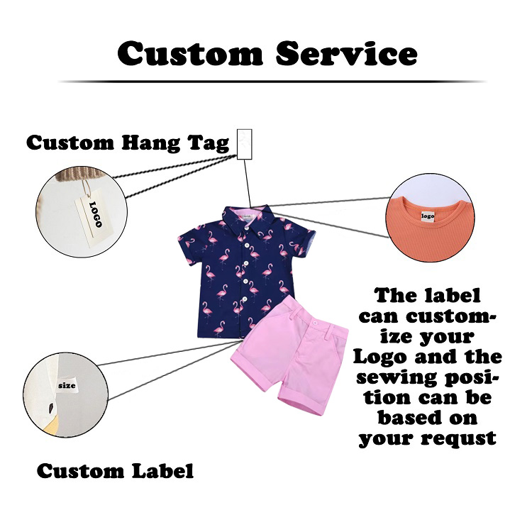 Green Horizon Hot Sale wholesale children clothing Baby Clothes Toddler Clothes Boys Clothes Sets Short Sleeves Clothing Set manufacture