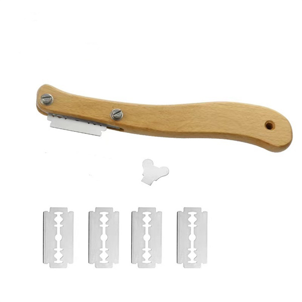 Experience the art of scoring bread with a specialized knife