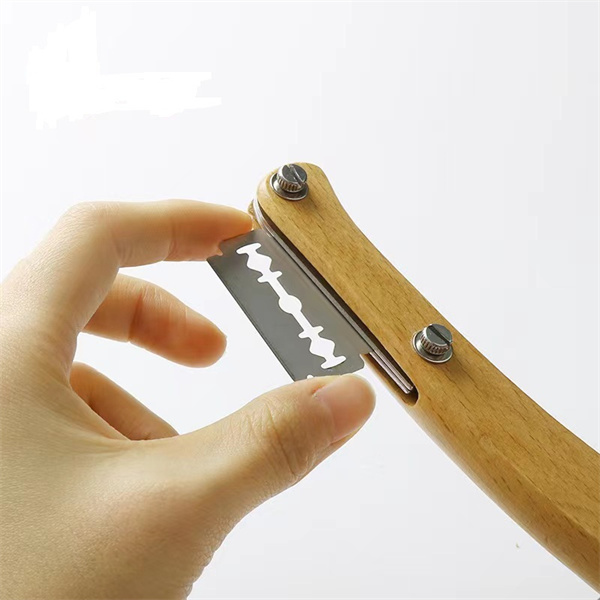 Say goodbye to uneven slices with a scoring knife for bread