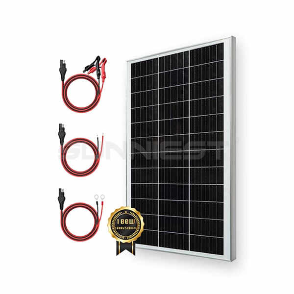 Embrace Sustainability with a 100 Watt Solar Panel.