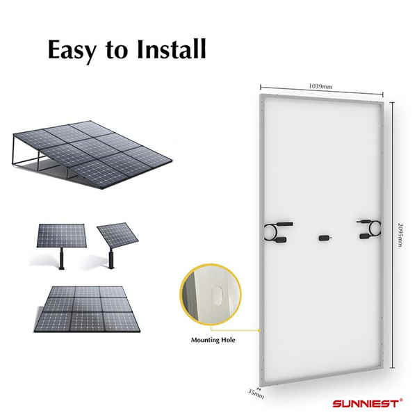 How ground-mounted PV panel systems compare to rooftop systems