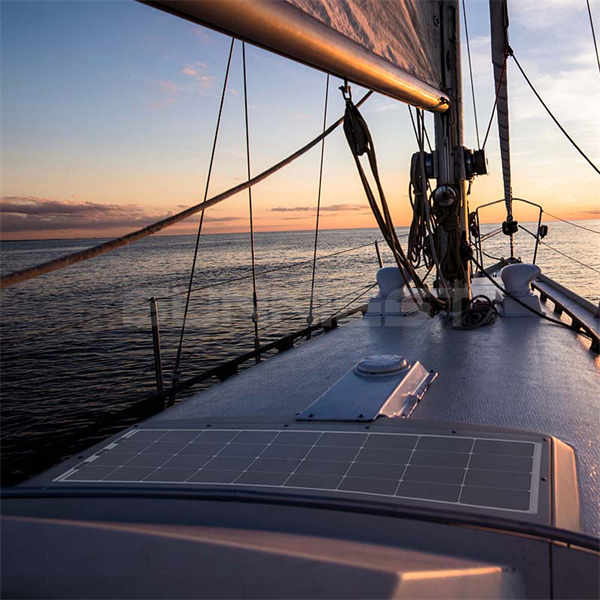 Solar panels for eco-conscious boaters