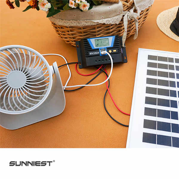Stay Eco-Friendly and Energy-Efficient with a Small Solar Panel Fan."