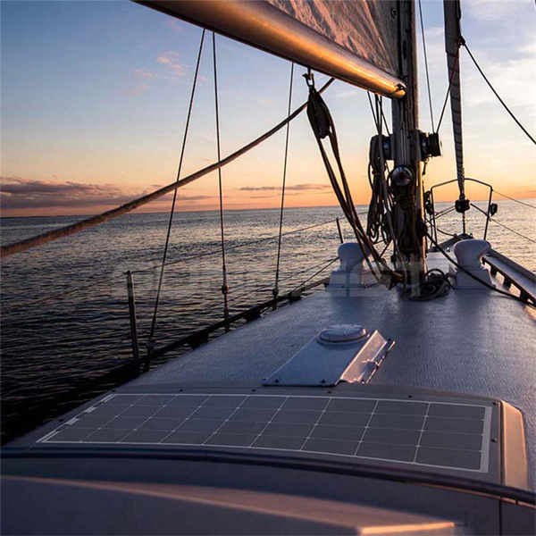 Reduce your carbon footprint on the water with solar panels