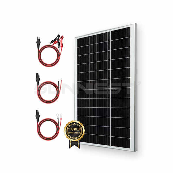 Upgrade to Clean Energy with a 100W Solar Panel for Your Home.