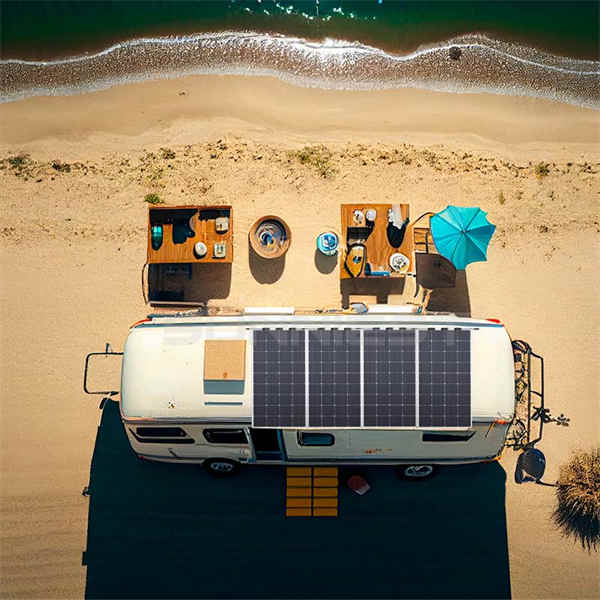 Unleash the power of solar energy with these convenient RV panels