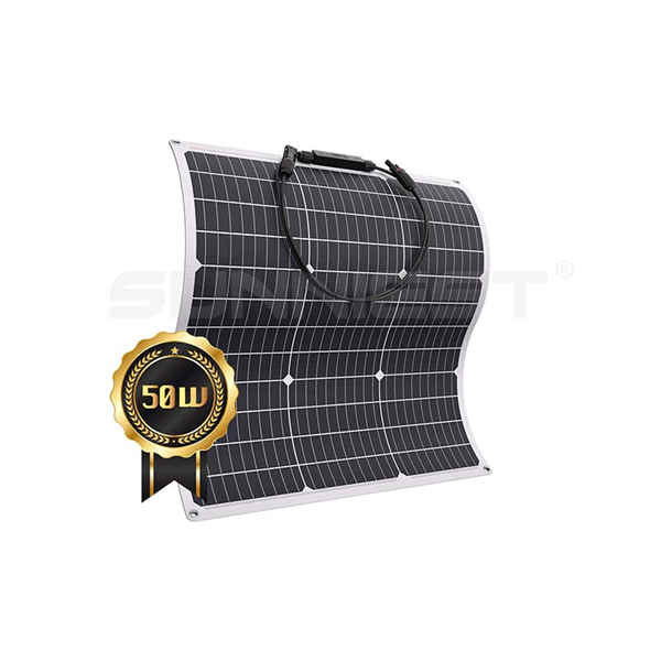 Aprofiteu la potència del sol amb el nostre panell solar d'alta eficiència de 50W.
