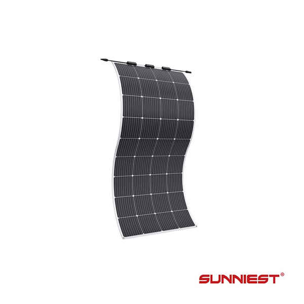 Lightweight semi rigid solar panels for portable power solutions