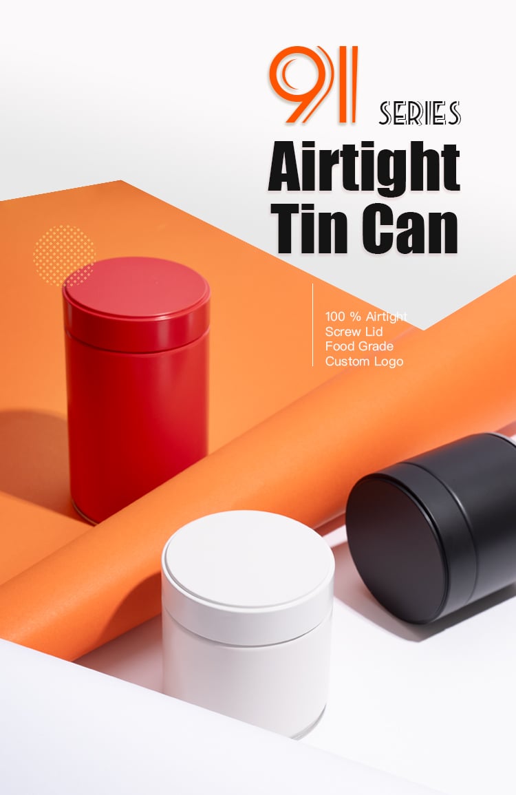 Tianhui Wholesale 100% Airtight Food Tin Cans Packaging Black Empty manufacture