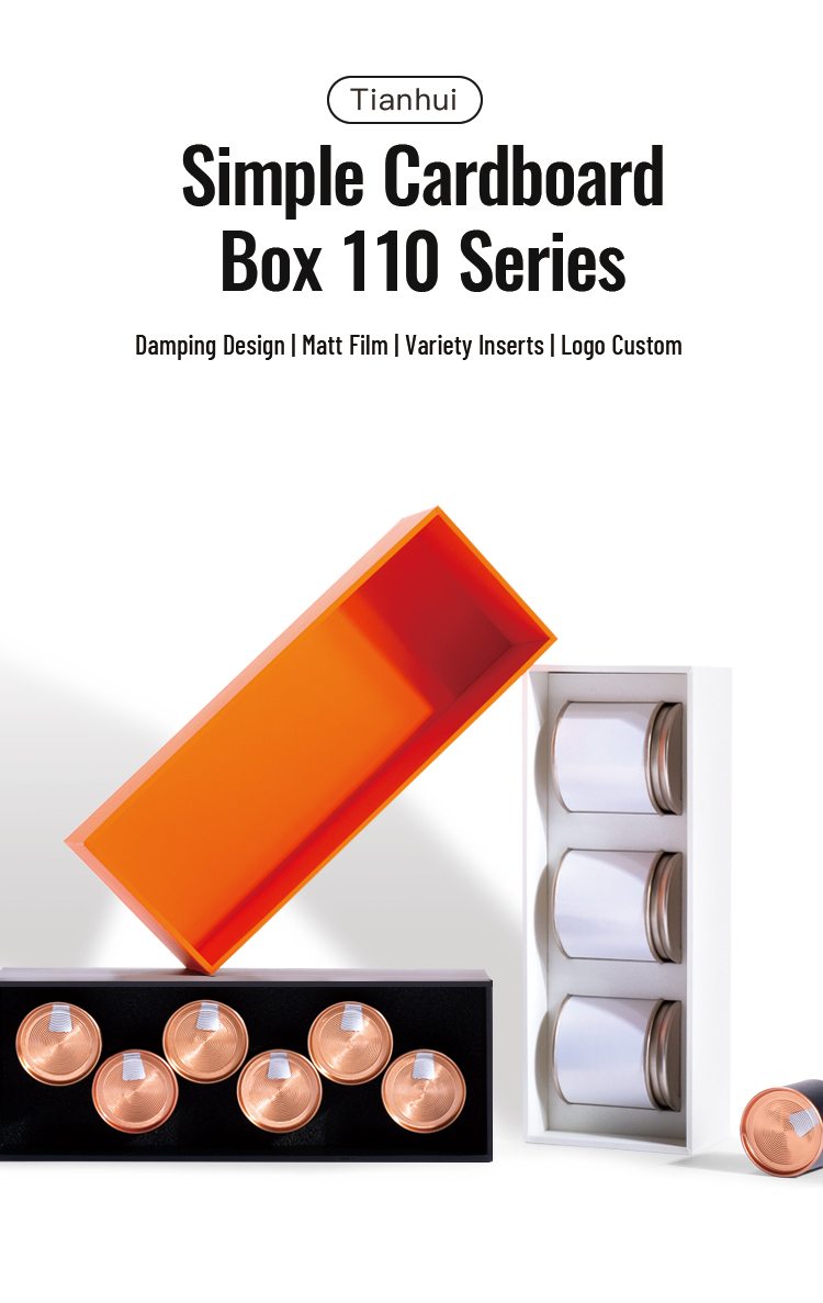 Tianhui Damped Slotted Boxes Smooth Open Merry Christmas Gift Boxes for Presents details