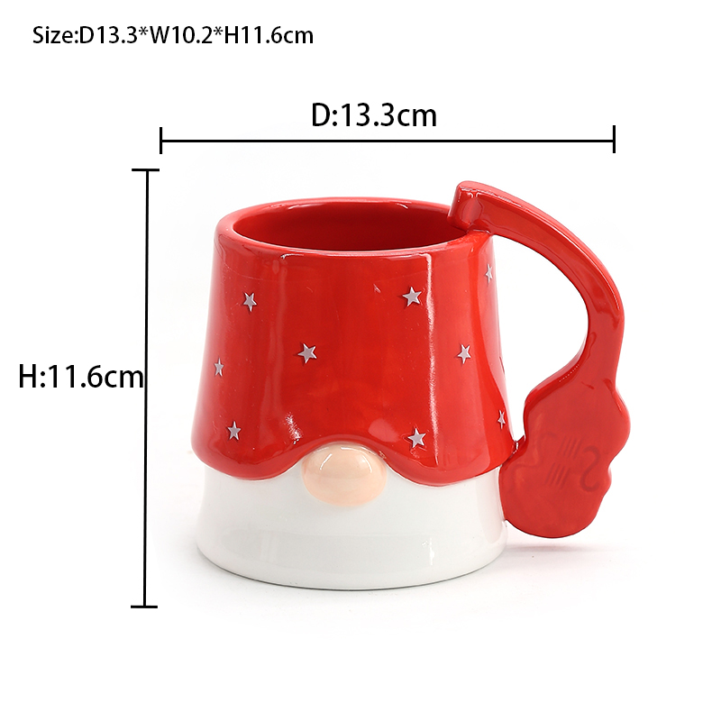 product christmas ceramic tableware christmas music old man kitchen tabletop decoration cute pepper pot christmas party-8