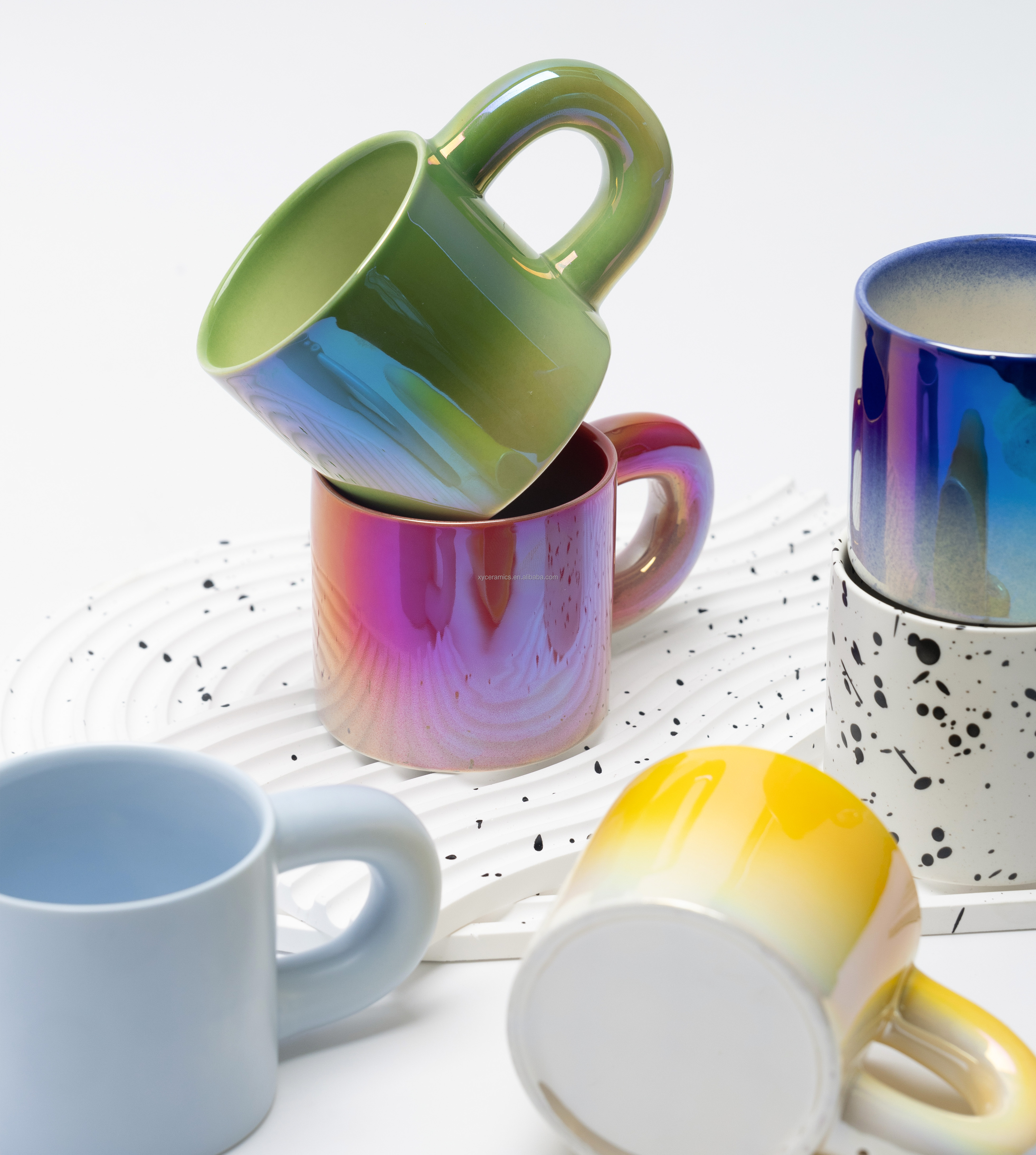 Nordic Ins Style Mini Novelty Ceramic Drinkware Cute Ceramic Mugs Novelty Gift Coffee Mug Coffee Cup Tea Cup Mug supplier