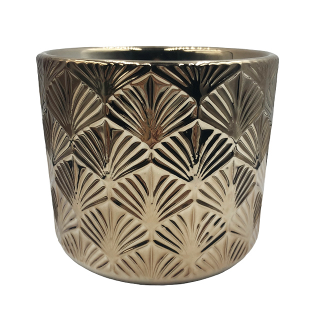 Wholesale High quality luxury ceramic flower garden pots planters for home decor manufacture