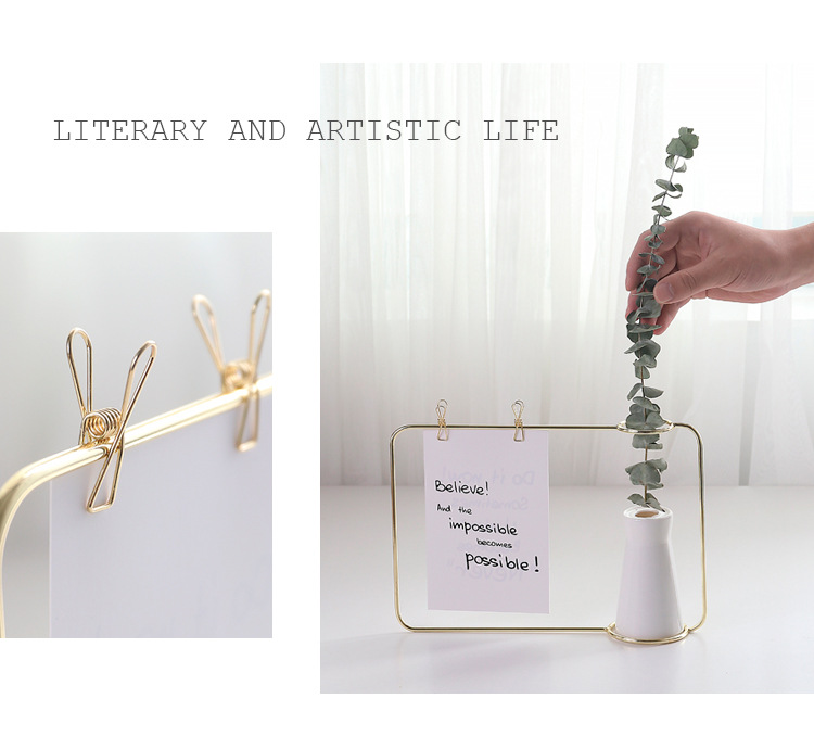 Nordic modern frames photo albums accessories picture frames ceramic vase supplier
