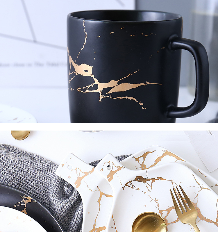 Popular Wedding Tableware Sets nordic plate Plate Bowl Cup Ceramic Dinner Set Dinnerware supplier