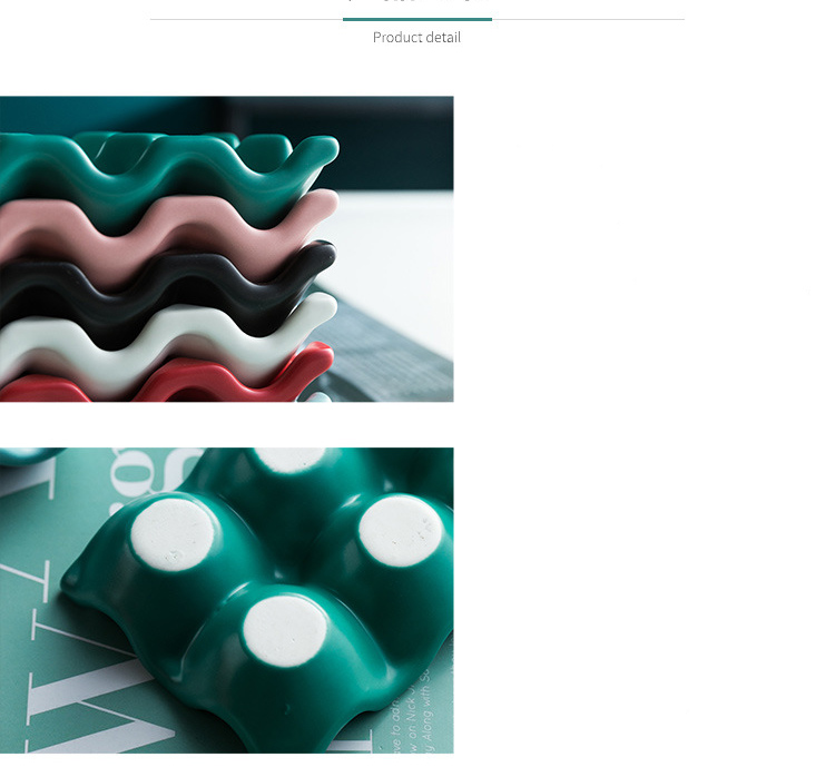 Wholesale high quality egg cup holder set ceramic egg cup for Kitchen Accessories details