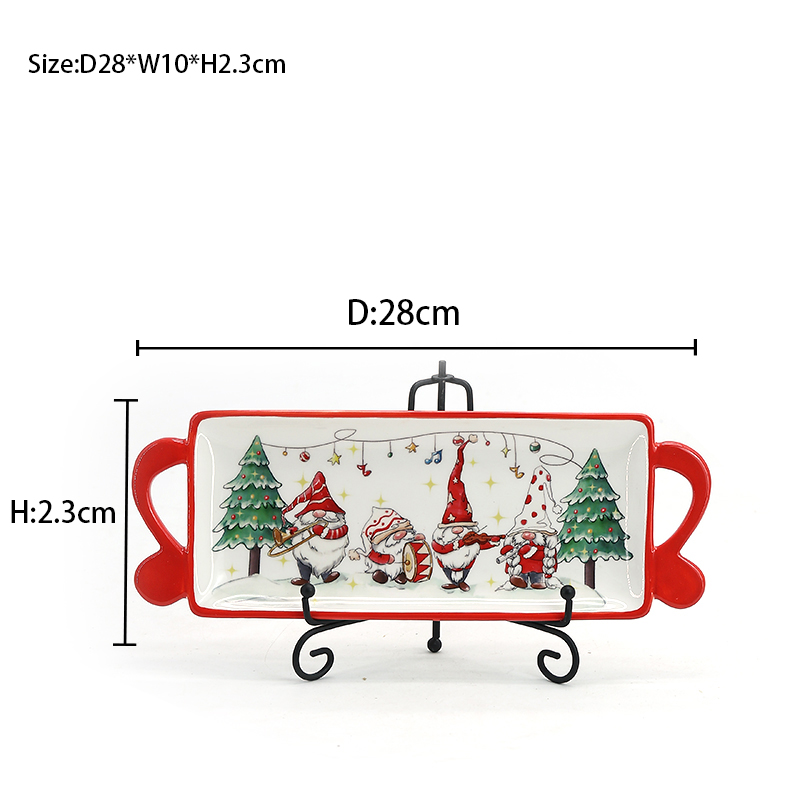 product christmas ceramic tableware christmas music old man kitchen tabletop decoration cute pepper pot christmas party-7