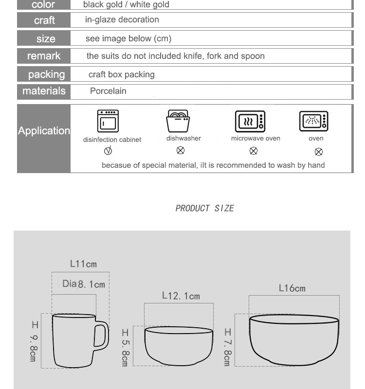 Popular Wedding Tableware Sets nordic plate Plate Bowl Cup Ceramic Dinner Set Dinnerware factory