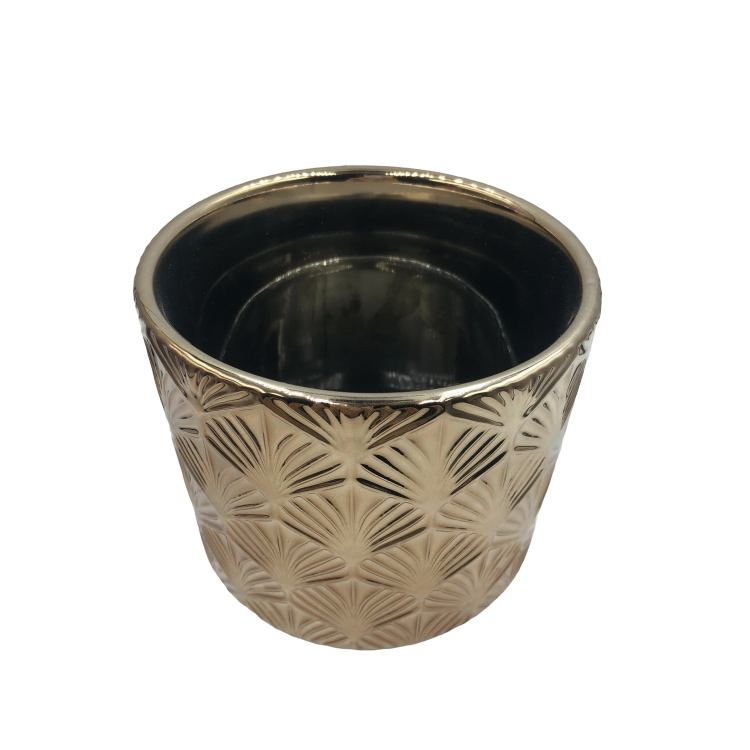 Wholesale High quality luxury ceramic flower garden pots planters for home decor details