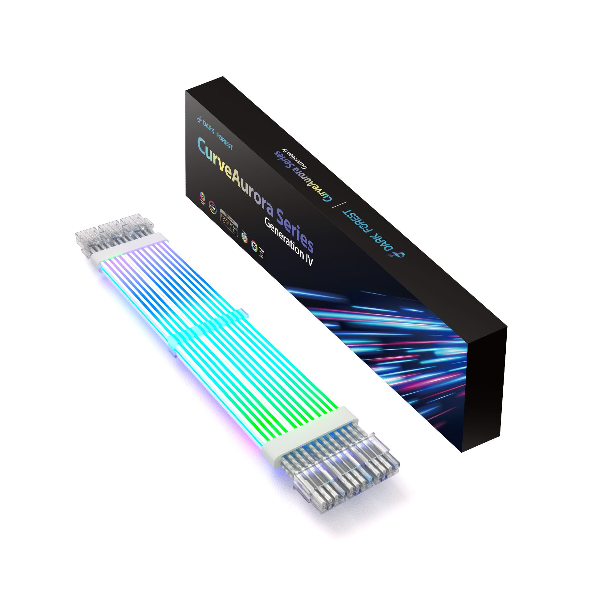 3×8PIN ARGB EXTENSION CABLE FOR GPU