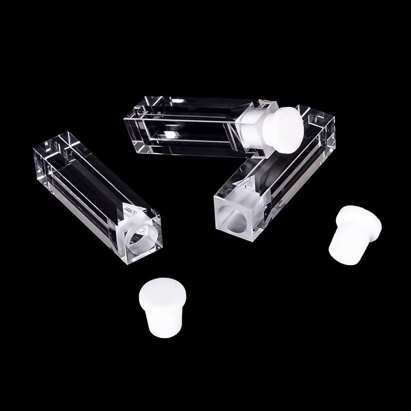Fluorescence Cuvettes With Stopper
