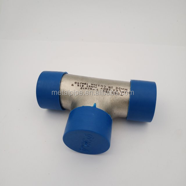Steel Pipe Fittings Straight Reducing Tee details