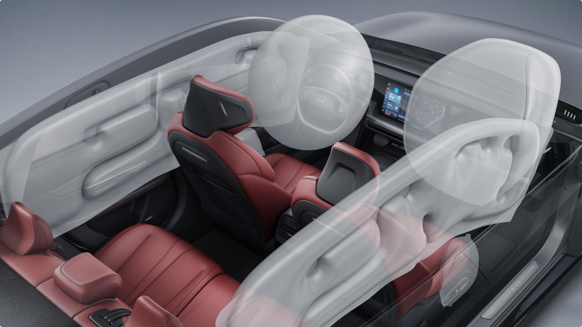 Best seller China xpeng p7 2022 long battery life smart coupe New energy car Pure electric range 586km Fast charge 0.45h factory