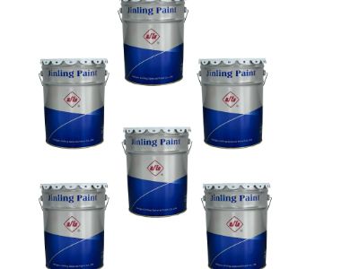 What gives epoxy aluminium paint its superior UV and chemical resistance