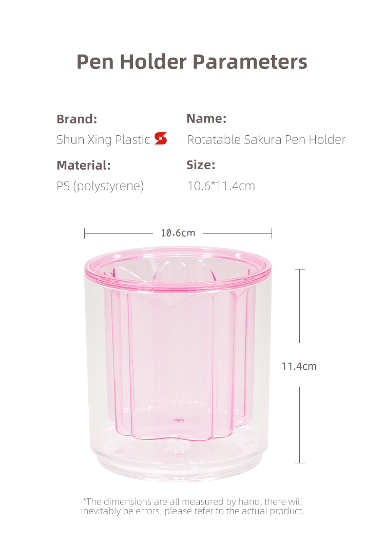Product Hot Item Multifunctional 360 degree Rotary Pen Holder Office Storage Case Brush Pencil Case Rotating Pen Stand Stationery details