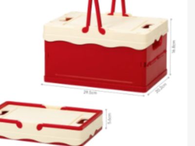 Custom Folding Plastic Baskets for Wholesale and Branding