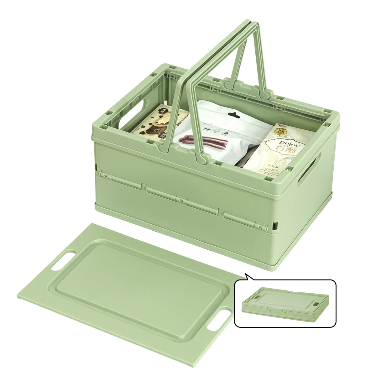 Transform Your Space with Collapsible Crate Storage