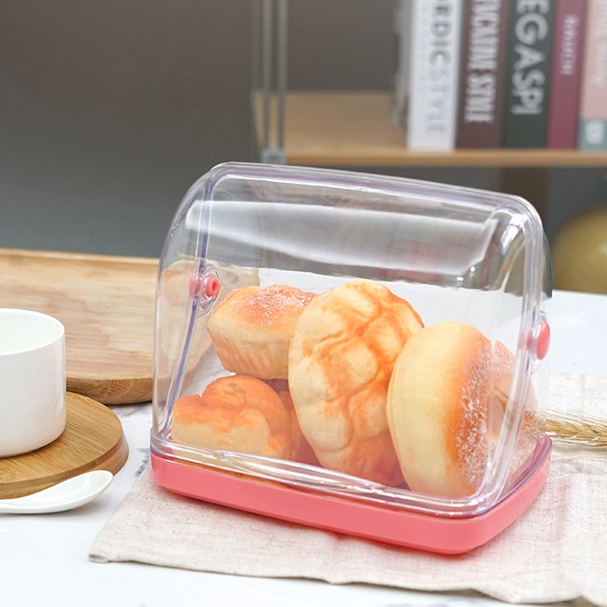 Organiseer jou keuknie en stoor jou brood met 'n tendense plastiek broodkis