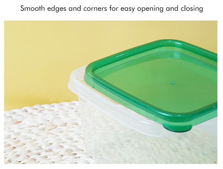 ITEM NO.008 Factory 380ml Microwave Safe Eco Friendly Round Airtight Plastic Food Crisper Storage Container for Home Kitchen Organization details