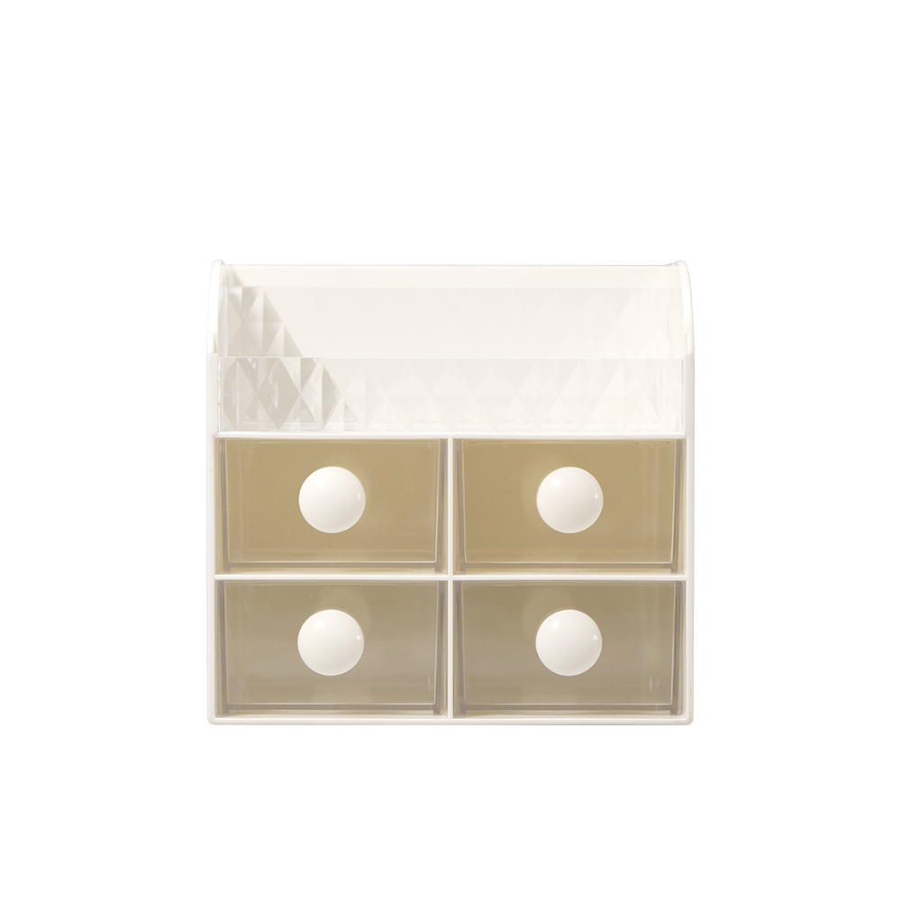 ITEM NO.5038 INS Style Multifunctional Office Desktop Stationery Plastic Storage Drawer Box with Removable Partition details