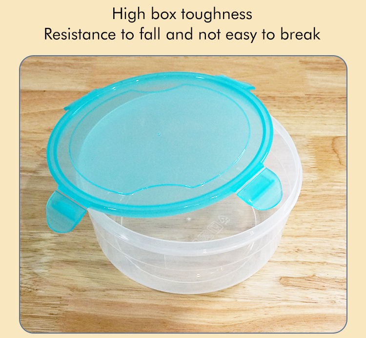 ITEM NO.3018 Factory 3 Piece Set Airtight Bpa Free Refrigerator Organizer Bins Eco Friendly Microwave Safe Plastic Food Storage Containers details