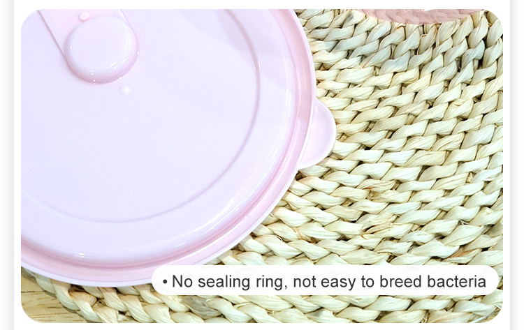 ITEM NO.3318 Factory 3 Piece Set of Eco Friendly Round Plastic Food Containers Airtight Storage Box for Freshness Preservation details