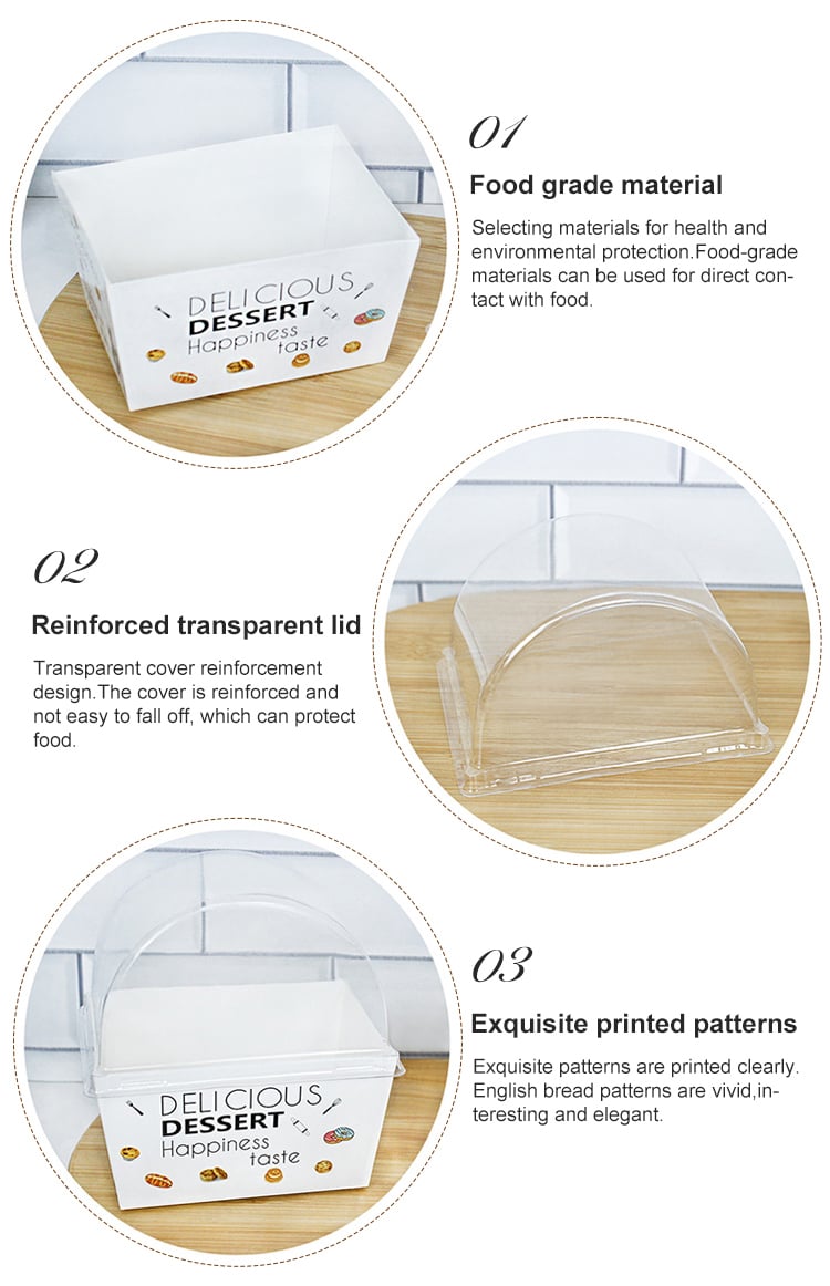 Food Hamburger Wrapping Box Toast Bread Box for Sandwich Breakfast Packaging Paper Wrap Prevents Stains Restaurant supplier