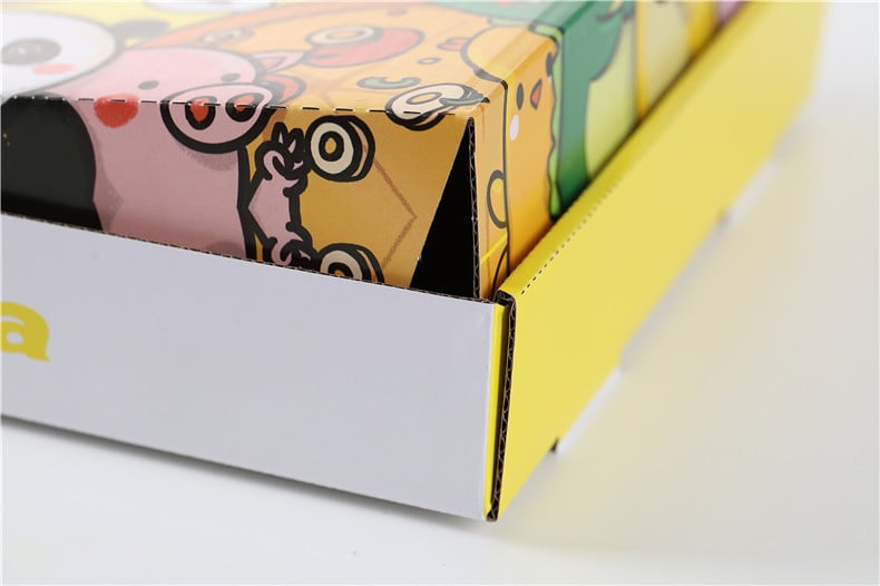 Custom Eco Friendly Durable Brown Corrugated Paper Fast Food Container Packaging Pizza Box with Printing Logo factory