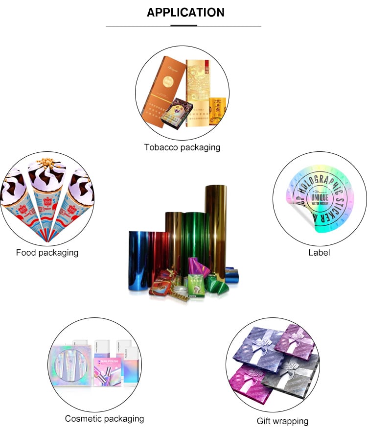 product high end laser wine package printable holographic metallized paper  paperboard-4