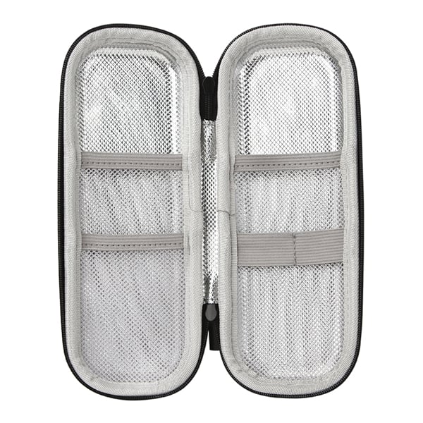 Convenient storage for insulin and supplies
