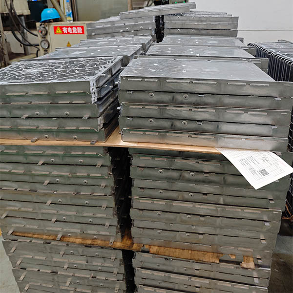 Eine Aluminium-Gießerei-Werkstatt