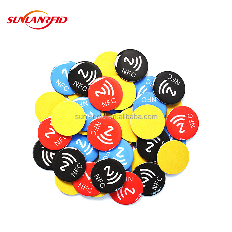 Rfid 215 Nfc Sticker/paper Roll 213 Nfc Chip 10 Mm Mini Rewritable Tag supplier