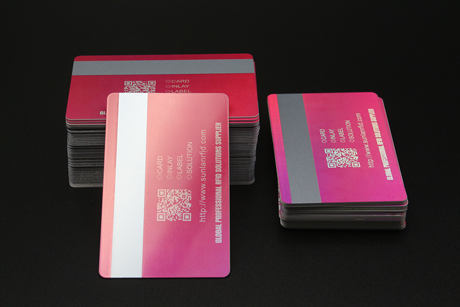 SHENZHEN Magnetic Strip Laser Printing Number QR Code RFID Blank PVC Card details