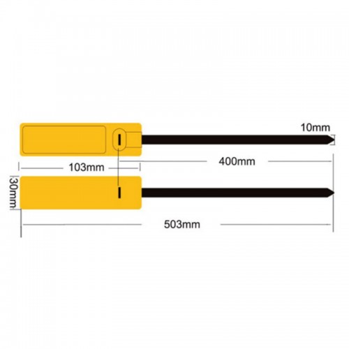 product waterproof reusable rfid seal tag uhf rfid plastic seal tie tags with multi size cable label-1