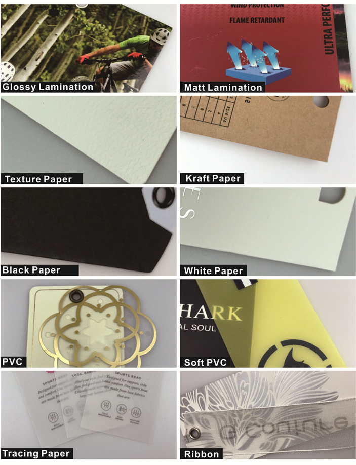 Clothing Security Tag Rfid Tags Clothes Hanging paper Christmas Hang Tag factory