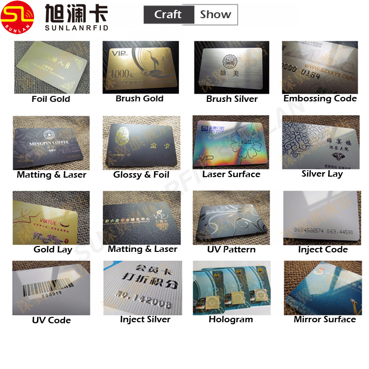 Sunlan Printable Logo Member Rfid Card Mifare(r) Classic 4k 13.56mhz Smart Card supplier